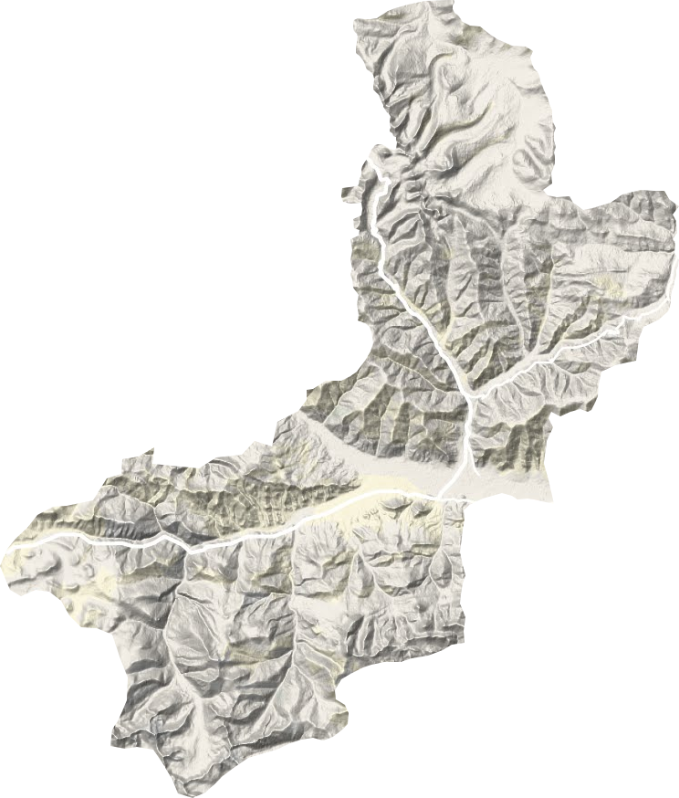 日当镇地形地图