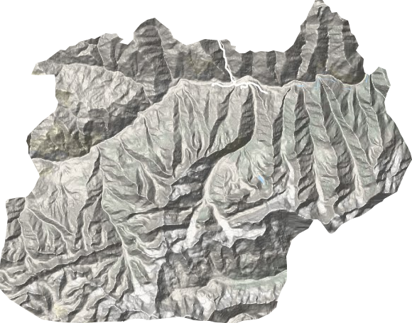 加玉乡地形地图