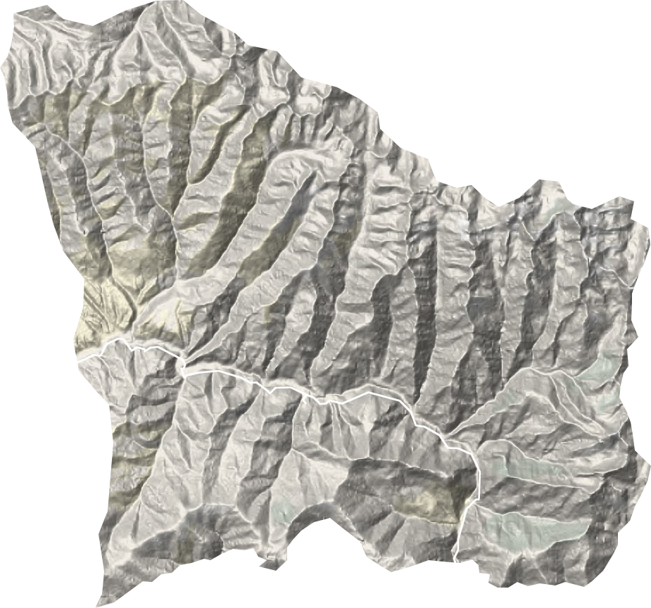 列麦乡地形地图