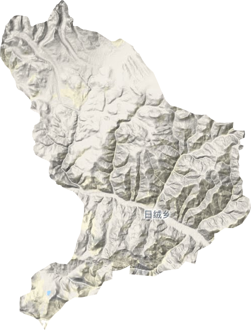 热荣乡地形地图