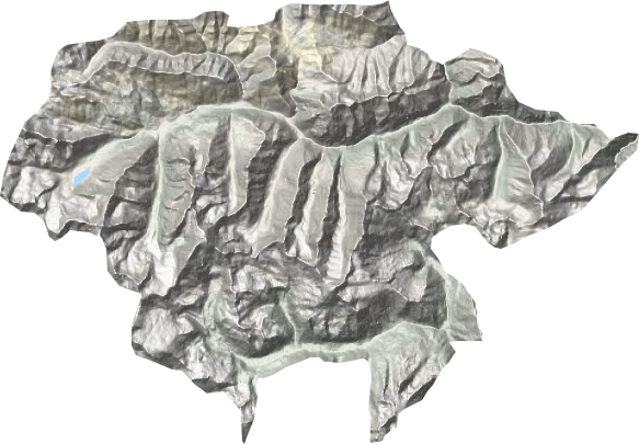 库局乡地形地图