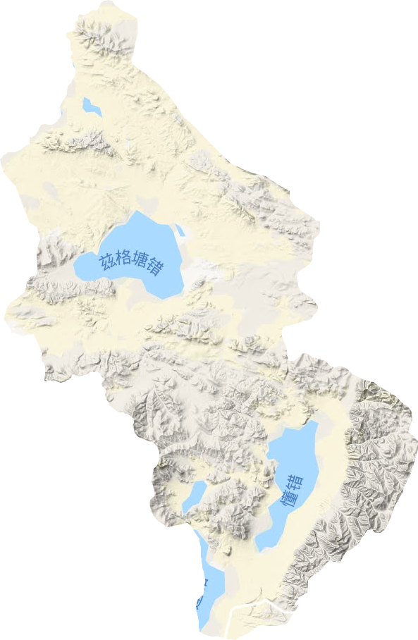 强玛镇地形地图