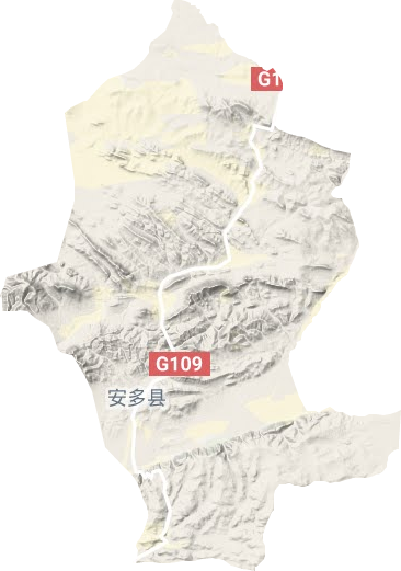 帕那镇地形地图