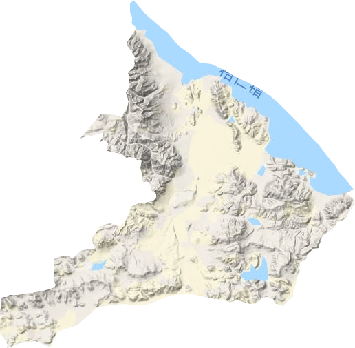 下过乡地形地图