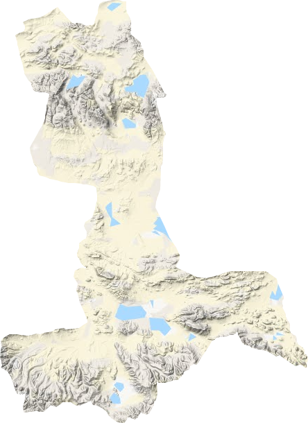 尼玛镇地形地图