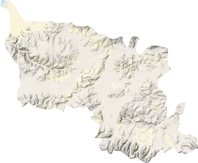 吉瓦乡地形地图