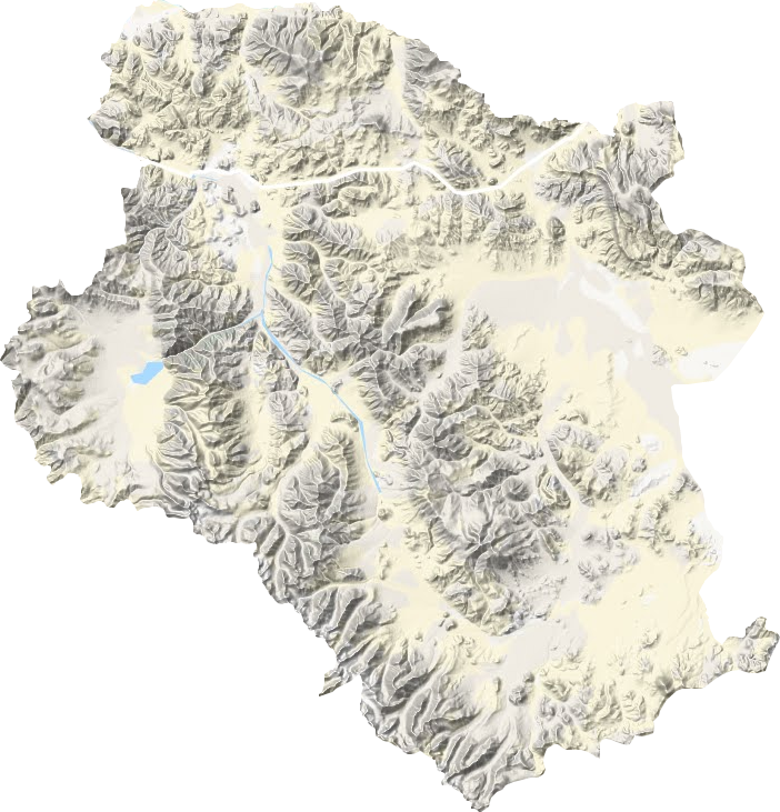 左左乡地形地图