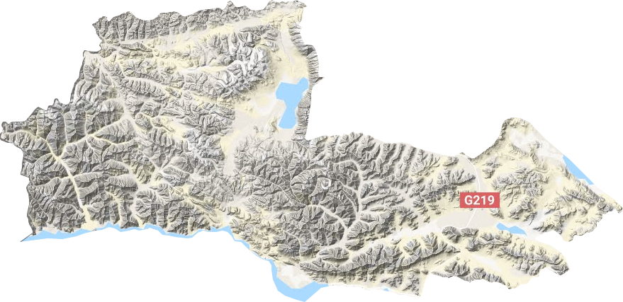 多玛乡地形地图