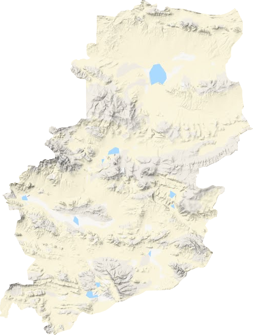 古姆乡地形地图