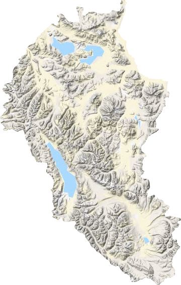 江让乡地形地图