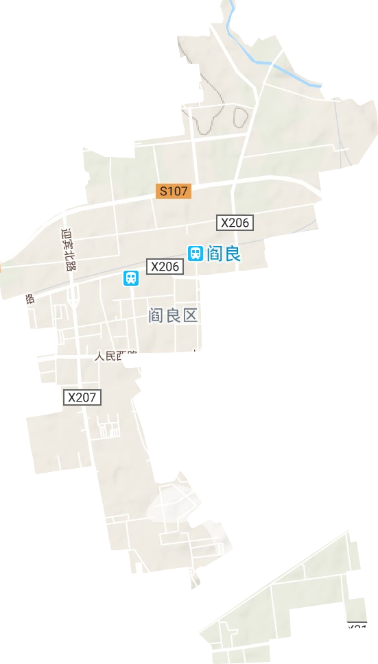 凤凰路街道地形地图