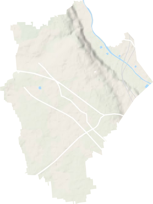 大兆街道地形地图