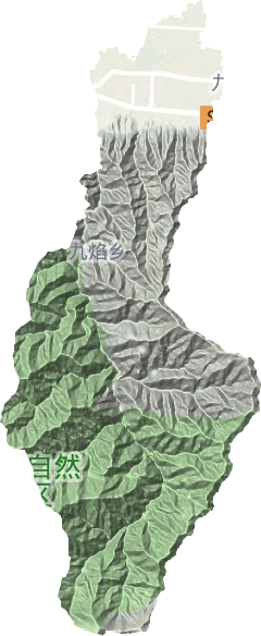 集贤镇地形地图