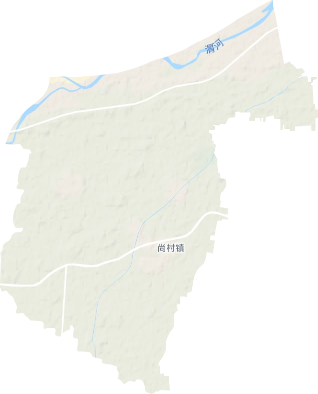 尚村镇地形地图