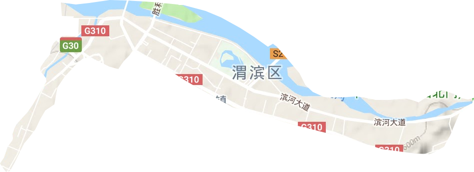 桥南街道地形地图