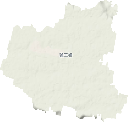 虢王镇地形地图