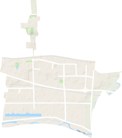 李台街道地形地图
