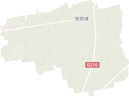 陂西镇地形地图
