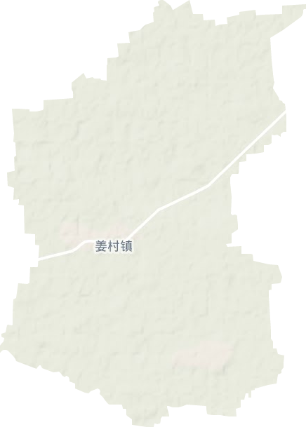 姜村镇地形地图