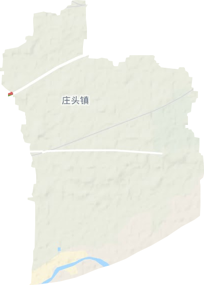 庄头镇地形地图
