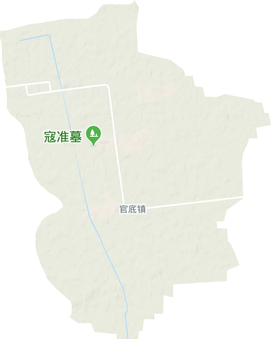 官底镇地形地图