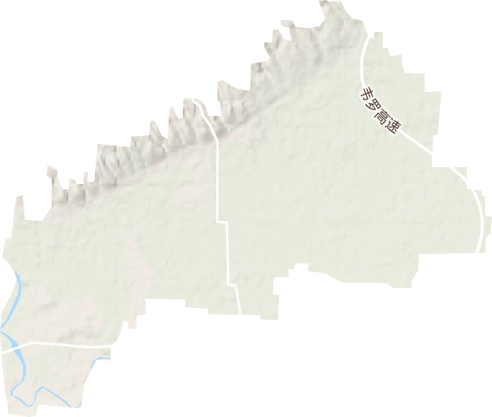 冯村镇地形地图