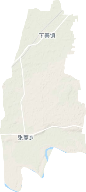 下寨镇地形地图