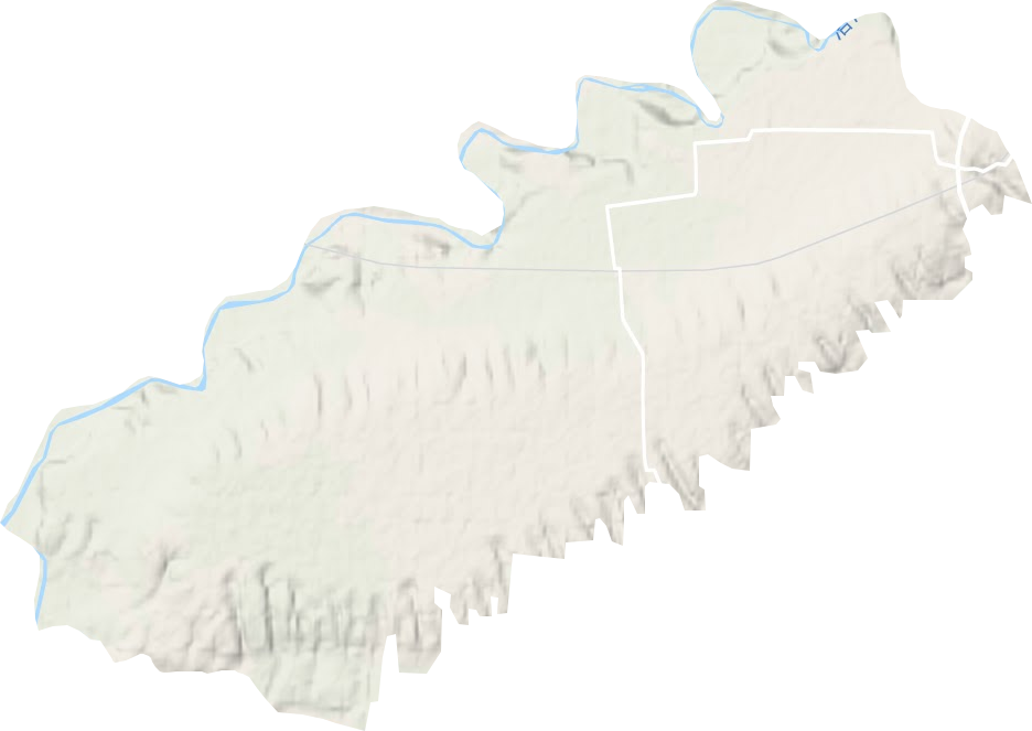 段家镇地形地图