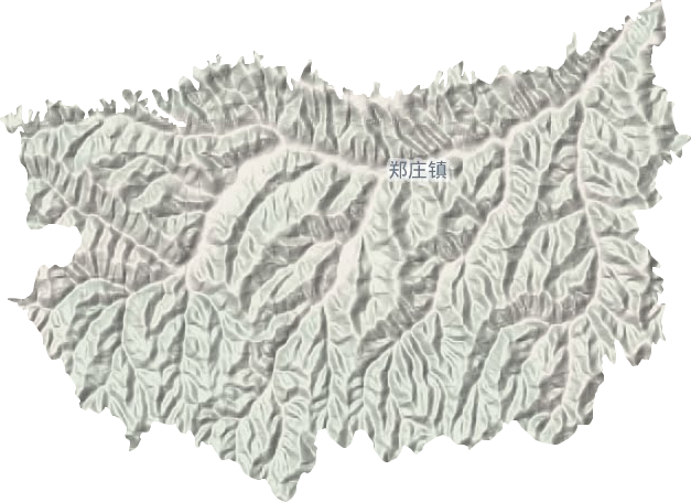 郑庄镇地形地图