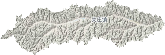 关庄镇地形地图