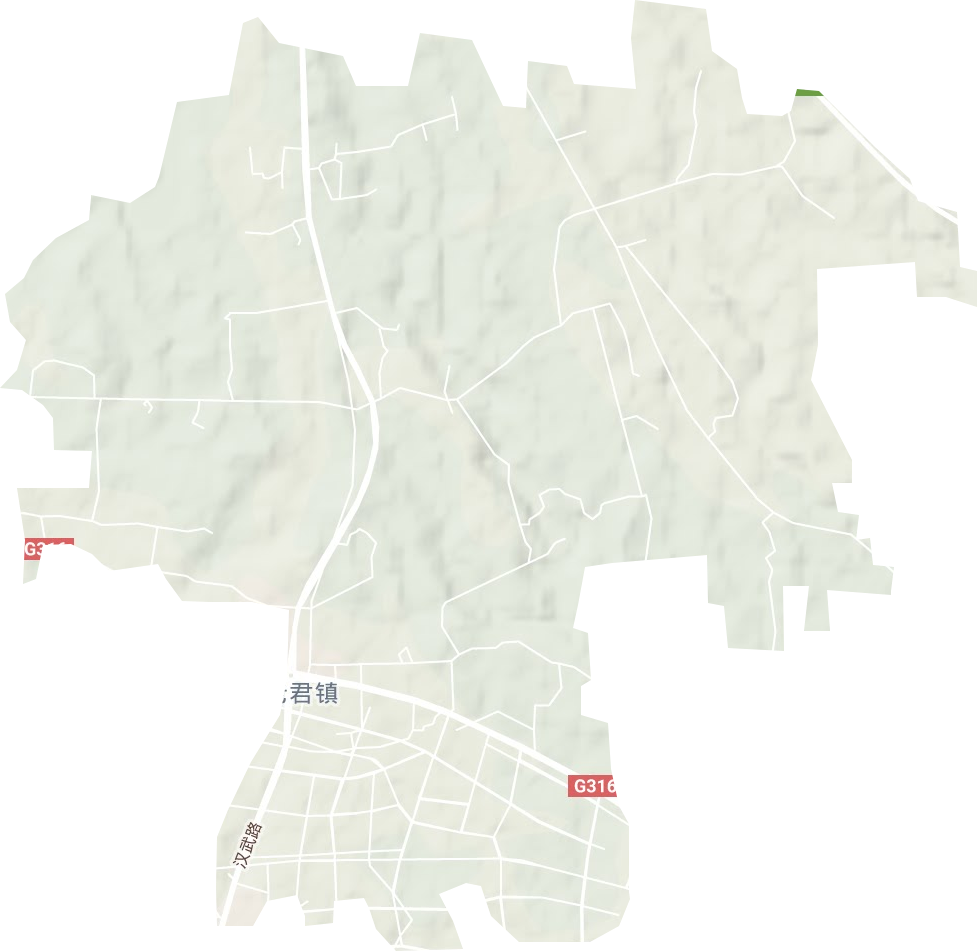 老君镇地形地图