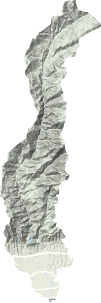 同沟寺镇地形地图
