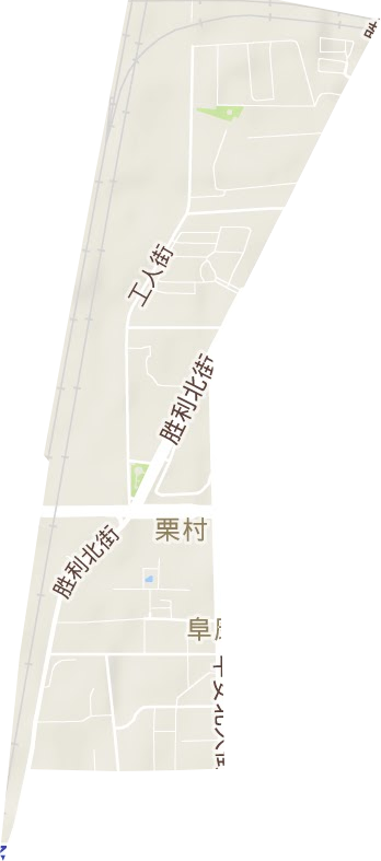 阜康街道地形地图