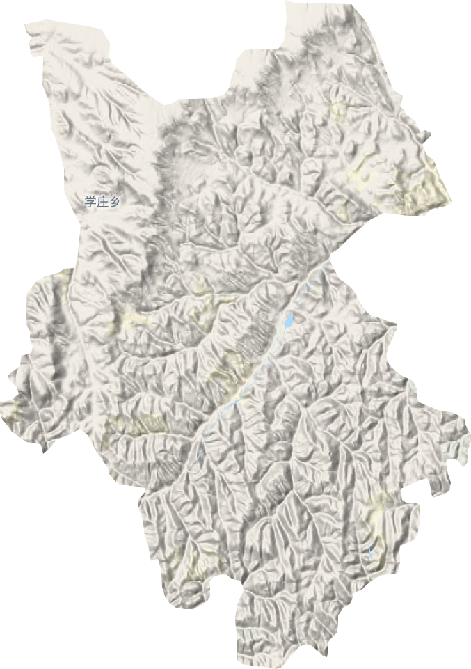 学庄乡地形地图