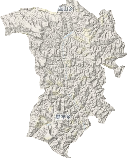 樊学镇地形地图