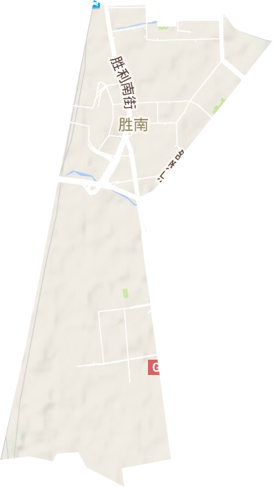 汇通街道地形地图