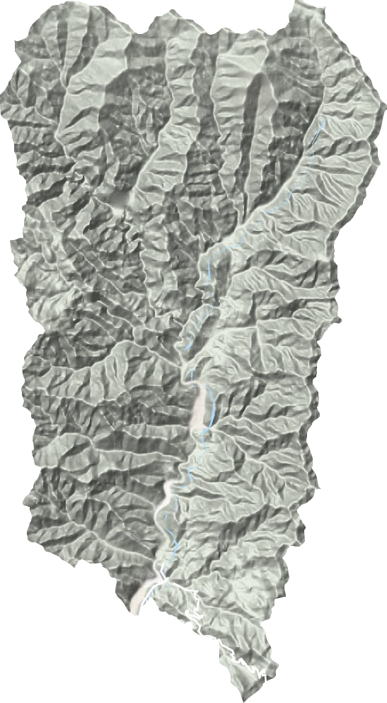 四亩地镇地形地图