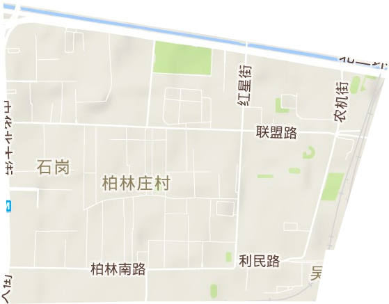 石岗街道地形地图