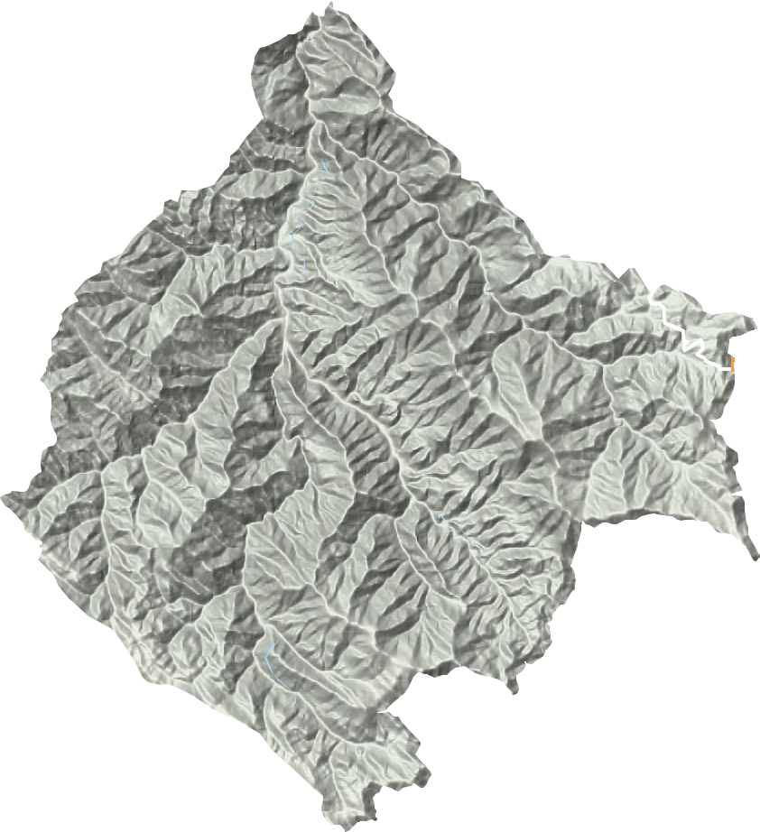 正阳镇地形地图