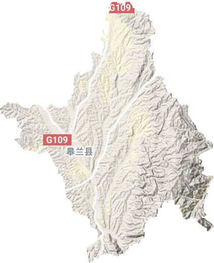 石洞镇地形地图