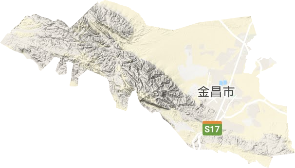 宁远堡镇地形地图
