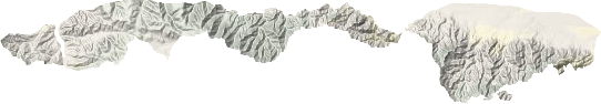 南坝乡地形地图