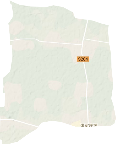 张家庄镇地形地图