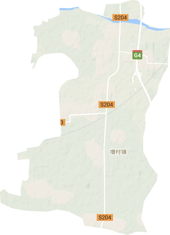 增村镇地形地图