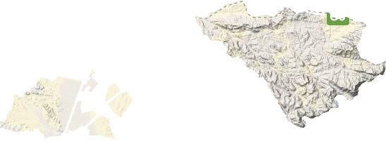 草窝滩镇地形地图
