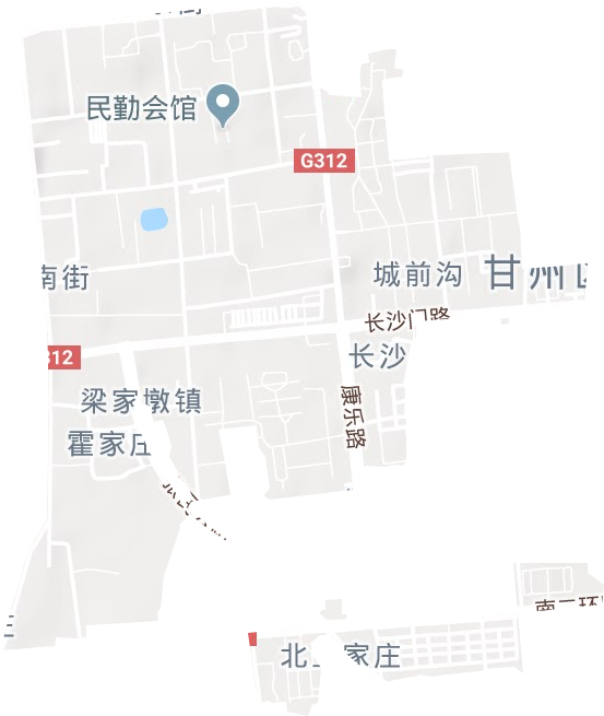 东街街道地形地图