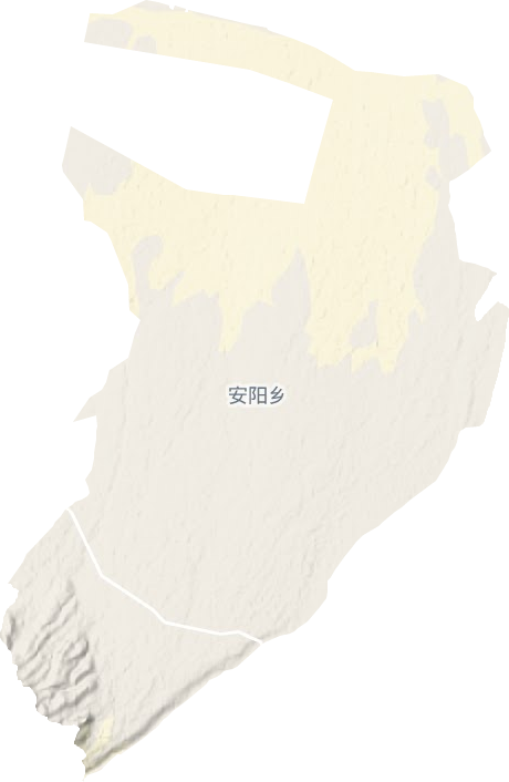 安阳乡地形地图