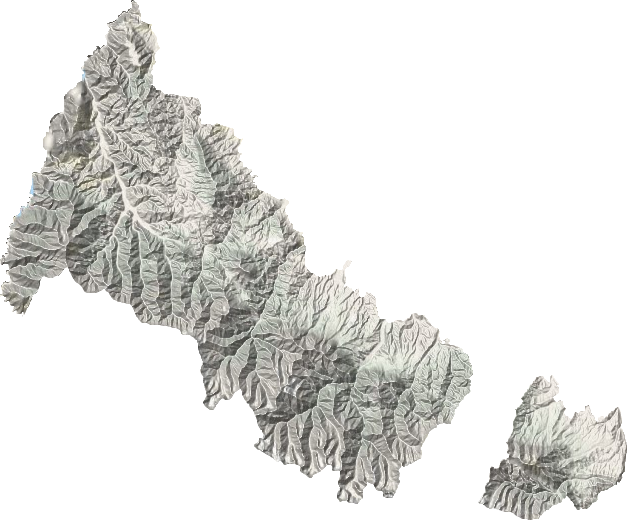 马蹄藏族乡地形地图