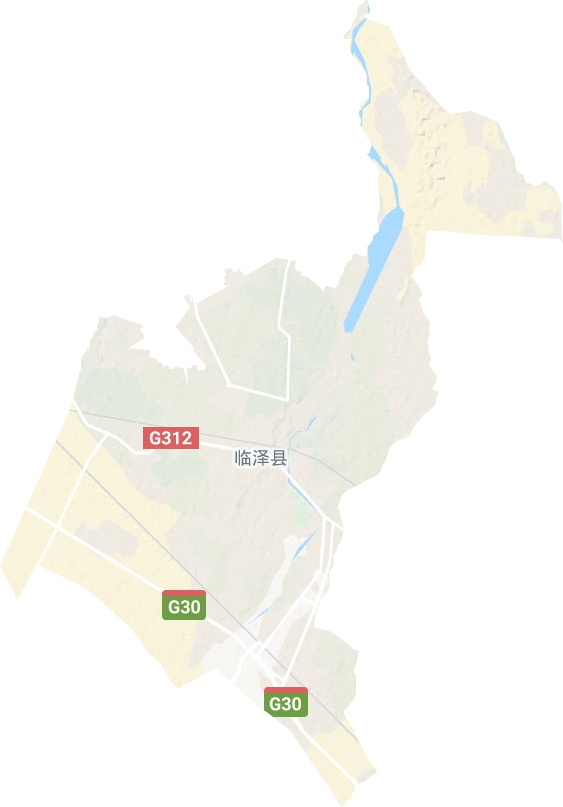 沙河镇地形地图