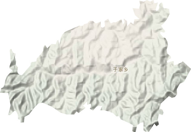 于家乡地形地图